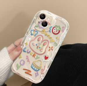 菲天 iPhone 全系列手机壳 奶油纹小老鼠