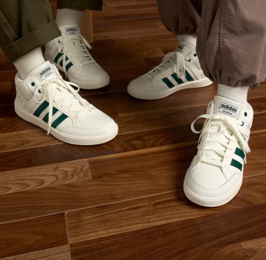 PLUS会员！adidas 阿迪达斯 ALL COURT休闲网球文化中帮板鞋小白鞋