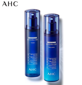 AHC B5臻致舒缓水盈水乳套装（水120ml+20ml+乳120ml+20ml）