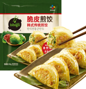 锁住鲜美原味！bibigo 必品阁 传统煎饺 250g