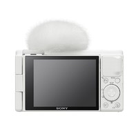 SONY 索尼 ZV-1 1英寸数码相机 手柄电池套装（9.4-25.7mm、F1.8）白色