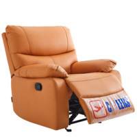 CHEERS 芝华仕 K9780 科技布单人沙发 爱马橙 手动款