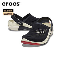 crocs 卡骆驰 LiteRide360熔岩波普大理石纹男洞洞鞋|208281