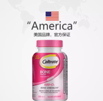 百亿补贴！Caltrate 钙尔奇 美国进口钙片+维生素D碳酸120片 