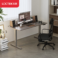 Loctek 乐歌 E3 电动升降桌电脑桌 1.2m原木色套装