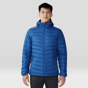 限尺码：MOUNTAIN HARDWEAR 山浩 GLEN ALPINE 男子羽绒连帽衫