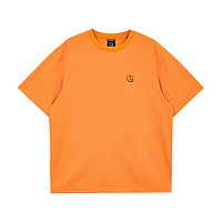 杰克琼斯 男士运动速干遇水显花T恤 D14灰橙色
