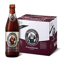 范佳乐 德国风味教士啤酒国产范佳乐小麦白啤/黑啤450ml整箱12瓶包邮