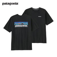 巴塔哥尼亚 经典混纺短袖T恤 P-6 Logo 38504