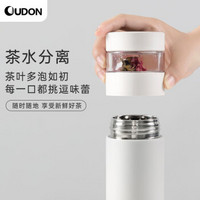 OUDON 316不锈钢便携商务智能温显保温水杯 400ml