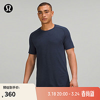 lululemon 丨Metal Vent Tech 男士运动短袖 T 恤 2.0 LM3CO9S 矿蓝/海军蓝(LM3CX3S) M/8