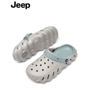 Jeep 吉普 男女同款透气防滑洞洞鞋 多色