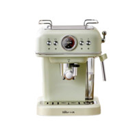 Bear 小熊 咖啡机家用意式泵压式20Bar高压喷射可打奶泡1.2升大容量 咖啡粉/咖啡胶/KFJ-E12Q5