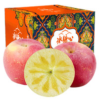 阿克苏苹果 新疆冰糖心苹果 大果 脆甜红富士 苹果礼盒 含箱10斤80-90mm