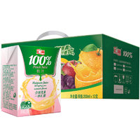 汇源 100%苹果汁果蔬汁200ml*12盒