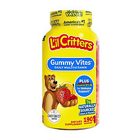 L'il Critters 儿童复合维生素小熊软糖 190粒*3瓶装
