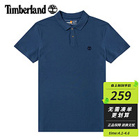 Timberland Polo衫短袖男夏季新款棉质透气宽松T恤 A2EPM288