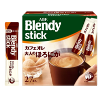 PLUS会员！AGF Blendy牛奶速溶咖啡 微苦27条
