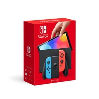 Nintendo 任天堂 Switch OLED 港版 游戏主机 白色/红蓝色