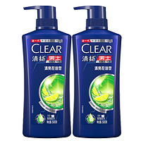 CLEAR 清扬 洗发水 去屑控油洗发露 男女通用氨基酸洗发乳 清爽控油500g+100g*2