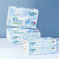 COROU可心柔 宝宝抽纸乳霜纸 3层40抽3包+60抽2包