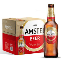 AMSTEL 红爵 啤酒460ml×12瓶/箱