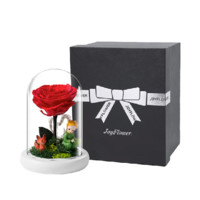 JoyFlower RoseBox小王子的玫瑰花鲜永生花礼盒520情人节生日礼物女送女友老婆实用