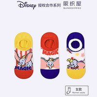 BANDGEWOO 阪织屋 迪士尼系列 夏季水晶提花女士短筒袜