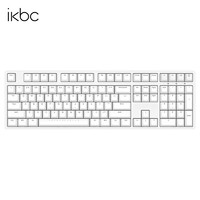 ikbc C108白色 108键 有线机械键盘 cherry 红轴