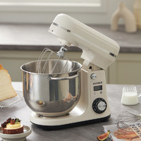 PETRUS 柏翠 厨师机和面机揉面机打蛋器轻音全自动多功能搅拌面包家用小型PE4633