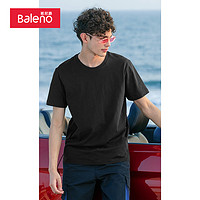 Baleno 班尼路 新疆棉短袖纯色T恤 