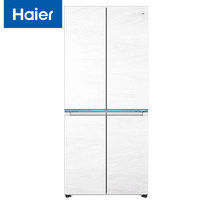 Haier 海尔 白巧系列475L全空间保鲜超薄零嵌十字电冰箱一级能效嵌入式60cm以下BCD-475WGHTD1BGZU1