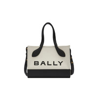 BALLY 巴利 女士BAR KEEP ON XS织物配皮单肩斜挎包 6304520