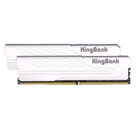 KINGBANK 金百达 银爵系列 DDR4 4000MHz 台式机内存 马甲条 16GB（8GBx2）