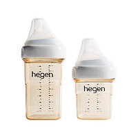 hegen PPSU婴儿多功能奶瓶2个装（带奶嘴150ml+240ml）