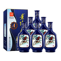 景芝 景阳春小老虎酒 浓香型52度 500mL 6瓶