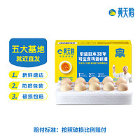 黄天鹅 可生食鲜鸡蛋 10枚 530g 礼盒装