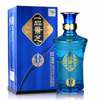 景芝 一品景芝 蓝淡雅 52%vol 芝麻香型白酒500ml