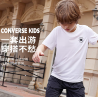 Converse 匡威 儿童短袖短裤套装（110~160cm）4色