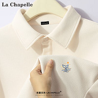 La Chapelle 男士纯色短袖POLO衫