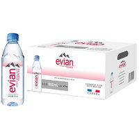 evian 依云 矿泉水 法国原装进口 500ml*24瓶箱装