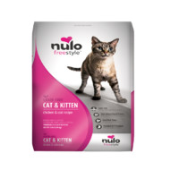 Nulo 进口猫粮自由天性低GI高蛋白无谷幼猫全猫粮鸡肉&鳕鱼12磅/5.44kg