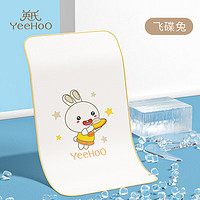 YeeHoO 英氏 火火兔联名婴儿凉席夏季冰丝凉垫床幼儿园 开心兔 100cm×56cm