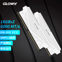 PLUS会员！GLOWAY 光威 32GB(16GBx2)套装 DDR5 6000 台式机内存条 天策系列 助力AI