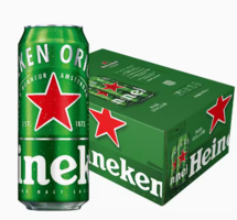 88VIP！Heineken 喜力 经典拉罐500ml*24听