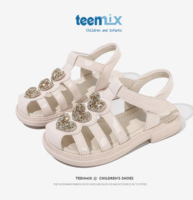 PLUS会员！TEENMIX 天美意 女童凉鞋沙滩鞋