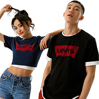 Levi's 李维斯 情侣美式宽松印花短袖T恤 A9224