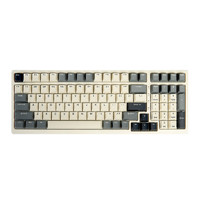 ROYAL KLUDGE RK98 100键 三模机械键盘 五十度灰 茶轴 RGB