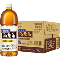 SUNTORY 三得利 无糖 乌龙茶饮料1.25L*6瓶