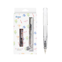 PILOT 百乐 FKA-1SR kakuno系列 钢笔 透明色透明杆 EF尖 单支装